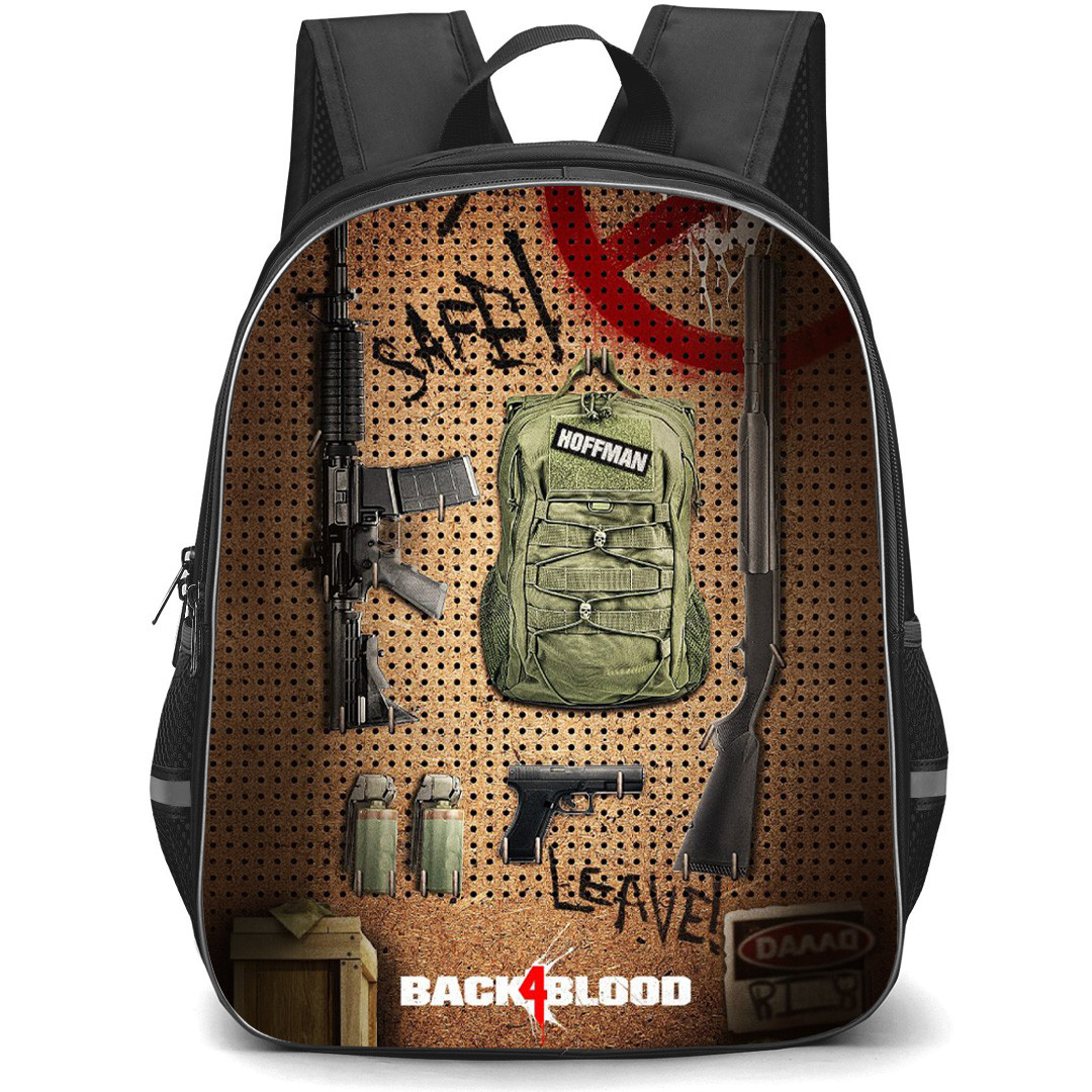 Back 4 Blood Backpack School Bag StudentPack - Back 4 Blood Essential Gears Poster