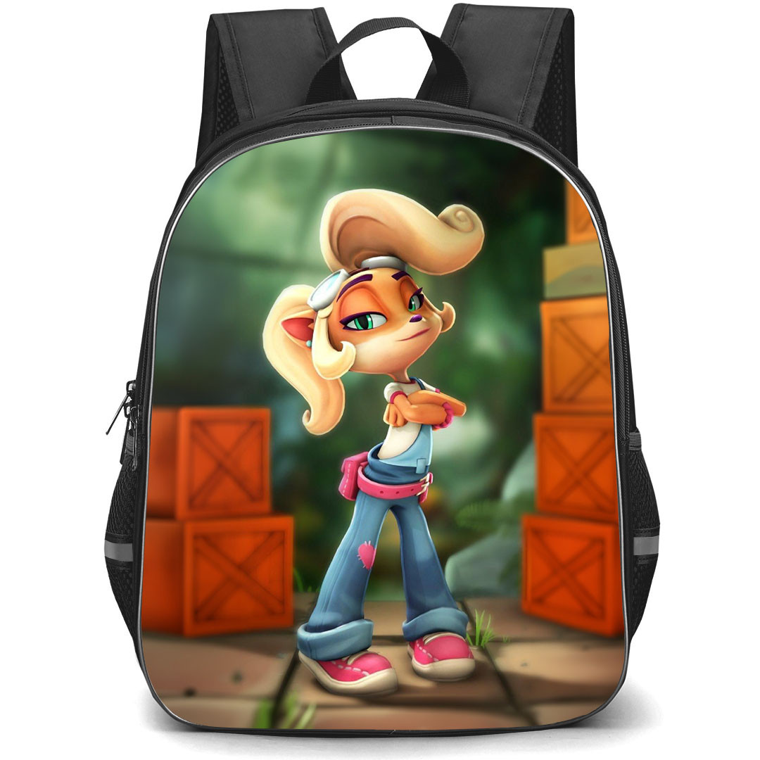 Crash Bandicoot Coco School Backpack StudentPack - Coco Smiling Port