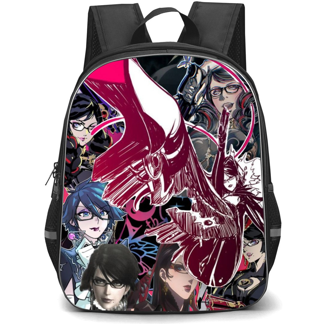 Bayonetta Backpack StudentPack - Bayonetta Collage Poster