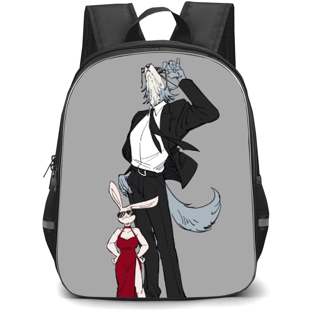 Beastars Legoshi Backpack StudentPack - Legoshi & Haru Suit and Red Dress