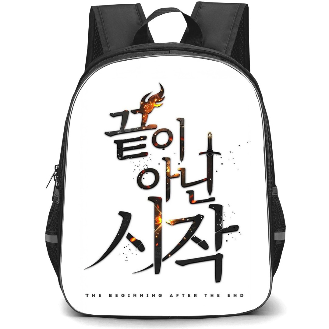 The Beginning After The End Backpack StudentPack - The Beginning After The End Logo On White Background