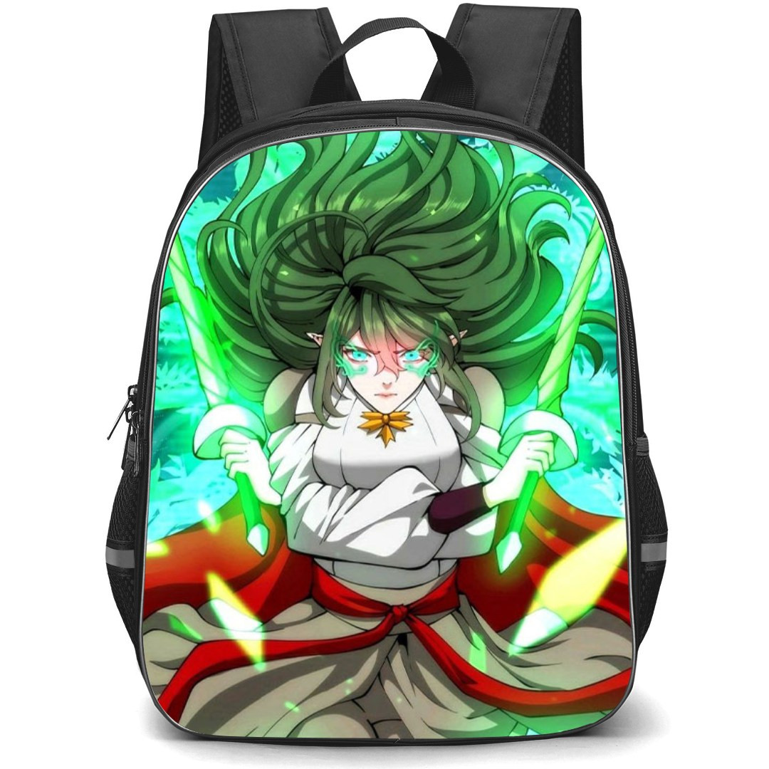 The Beginning After The End Tessia Eralith Backpack StudentPack - Tessia Eralith Holding Swords Anime Art Poster