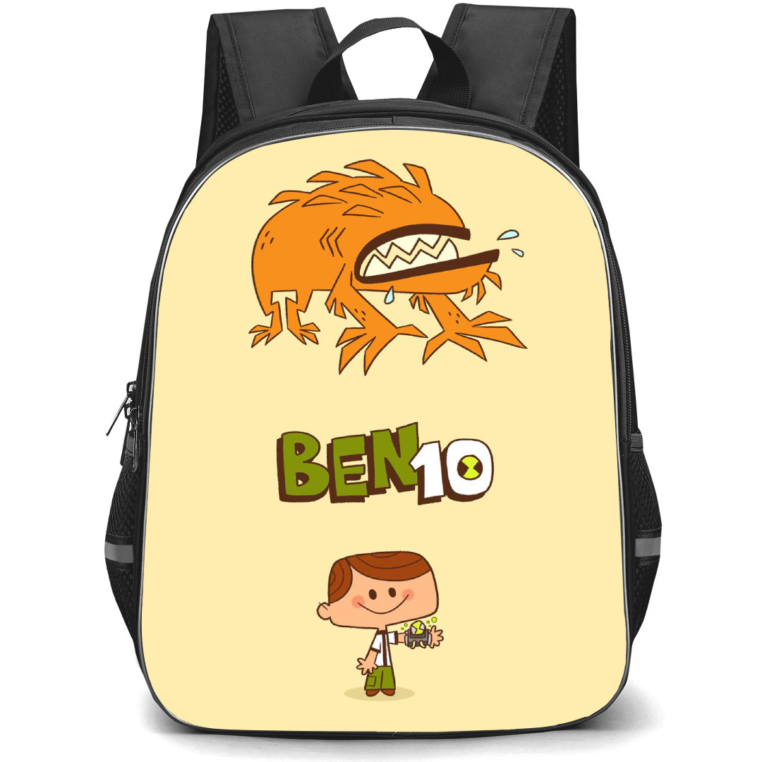 Ben 10 Backpack StudentPack - Ben10 Chibi Anime Art