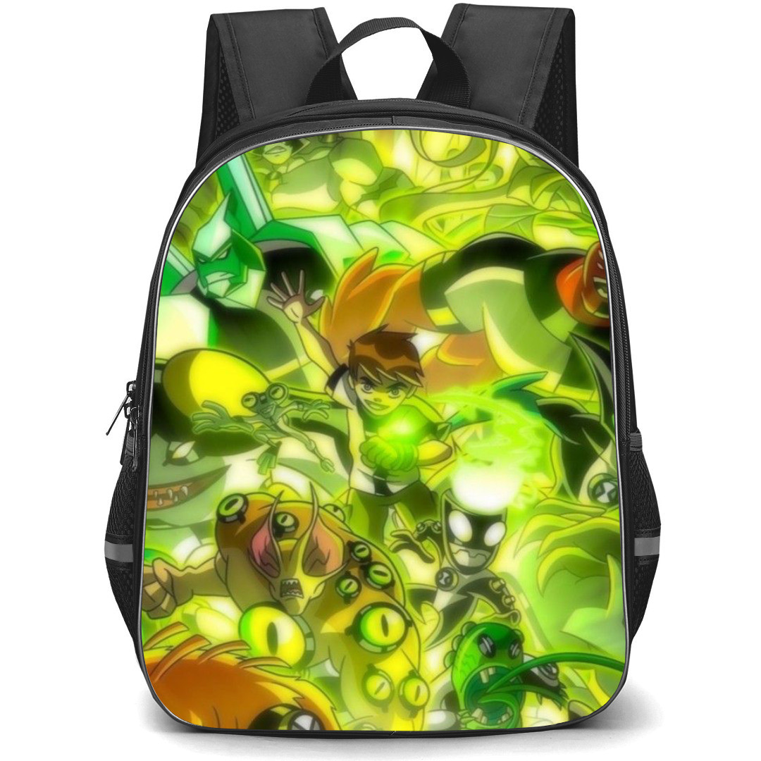 Ben 10 Backpack StudentPack - Ben10 Real Character Collage