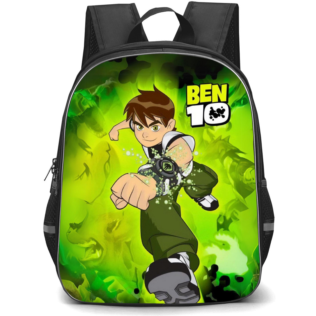 Ben 10 Backpack StudentPack - Ben10 Running Poster Art