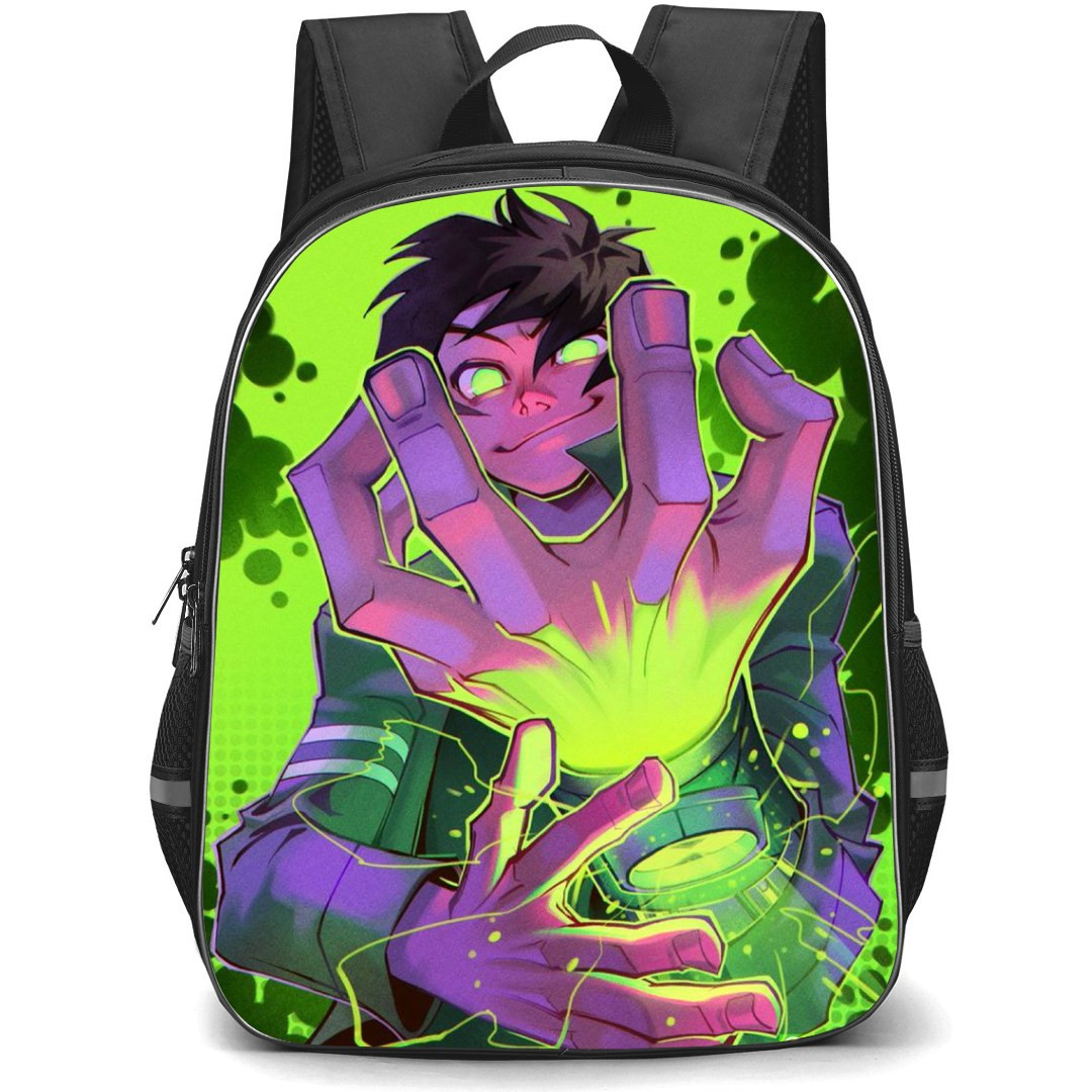 Ben 10 Backpack StudentPack - Ben10 Teen Flashing Hand