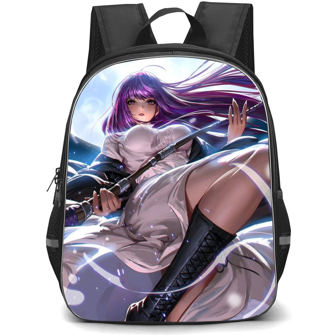Beyond Journey's End Fern Backpack StudentPack - Fern Posing Moon Background