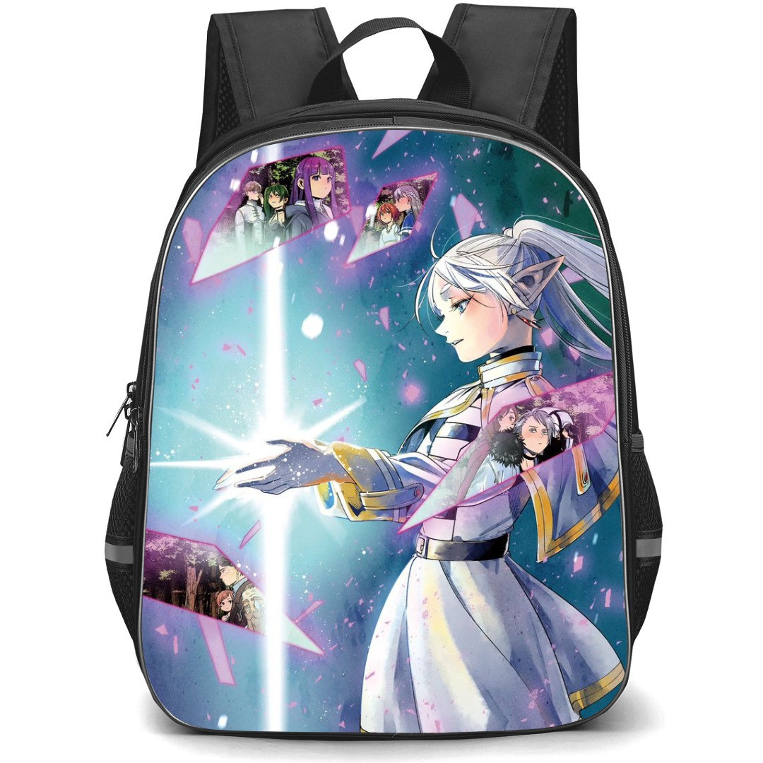 Beyond Journey's End Freiren Backpack StudentPack - Freiren Broken Glass Background