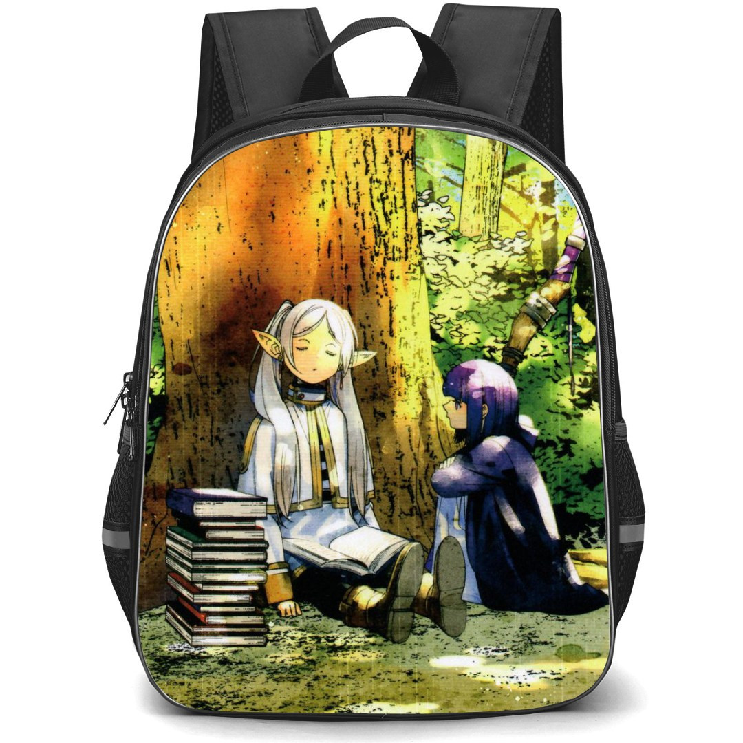 Beyond Journey's End Freiren Backpack StudentPack - Freiren Fern Sitting In Forest