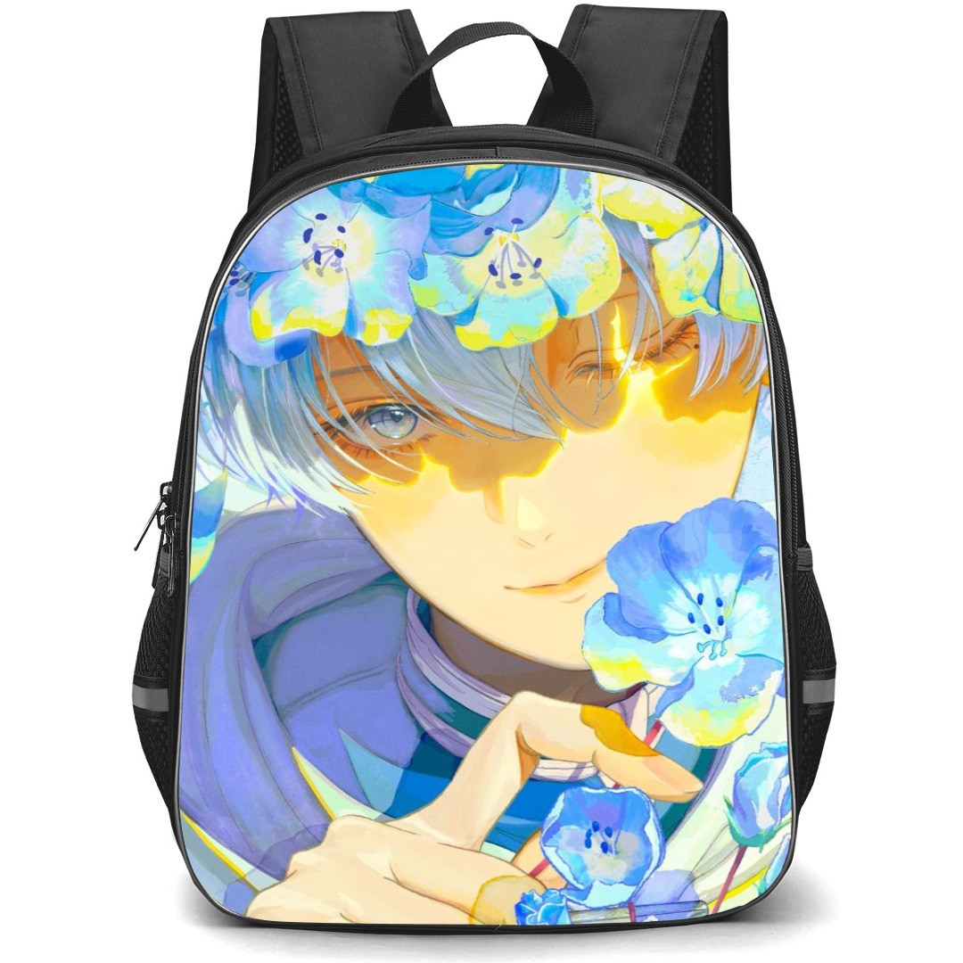 Beyond Journey's End Himmel Backpack StudentPack - Himmel Portrait Blue Flower