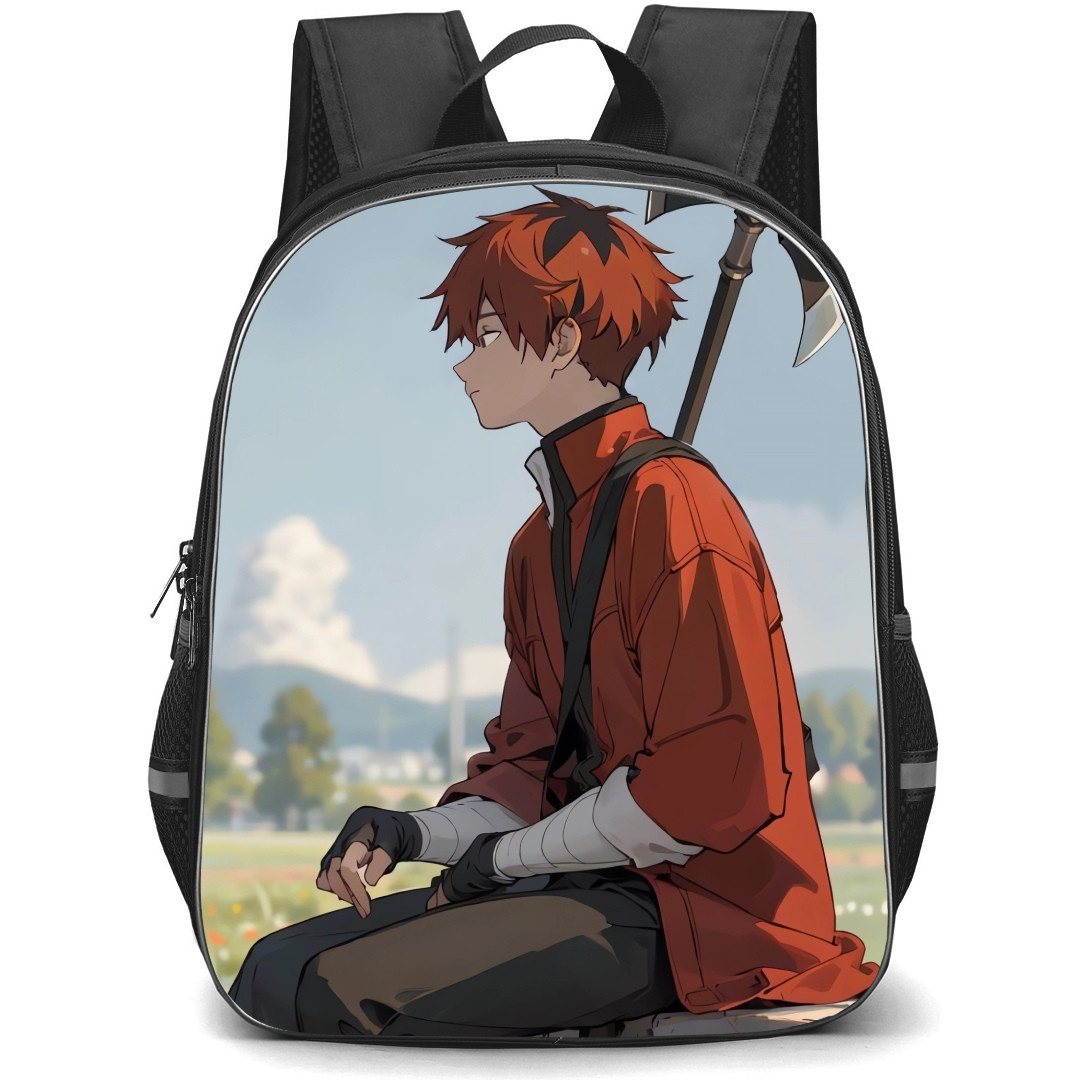 Beyond Journey's End Stark Backpack StudentPack - Stark Sitting On Rock