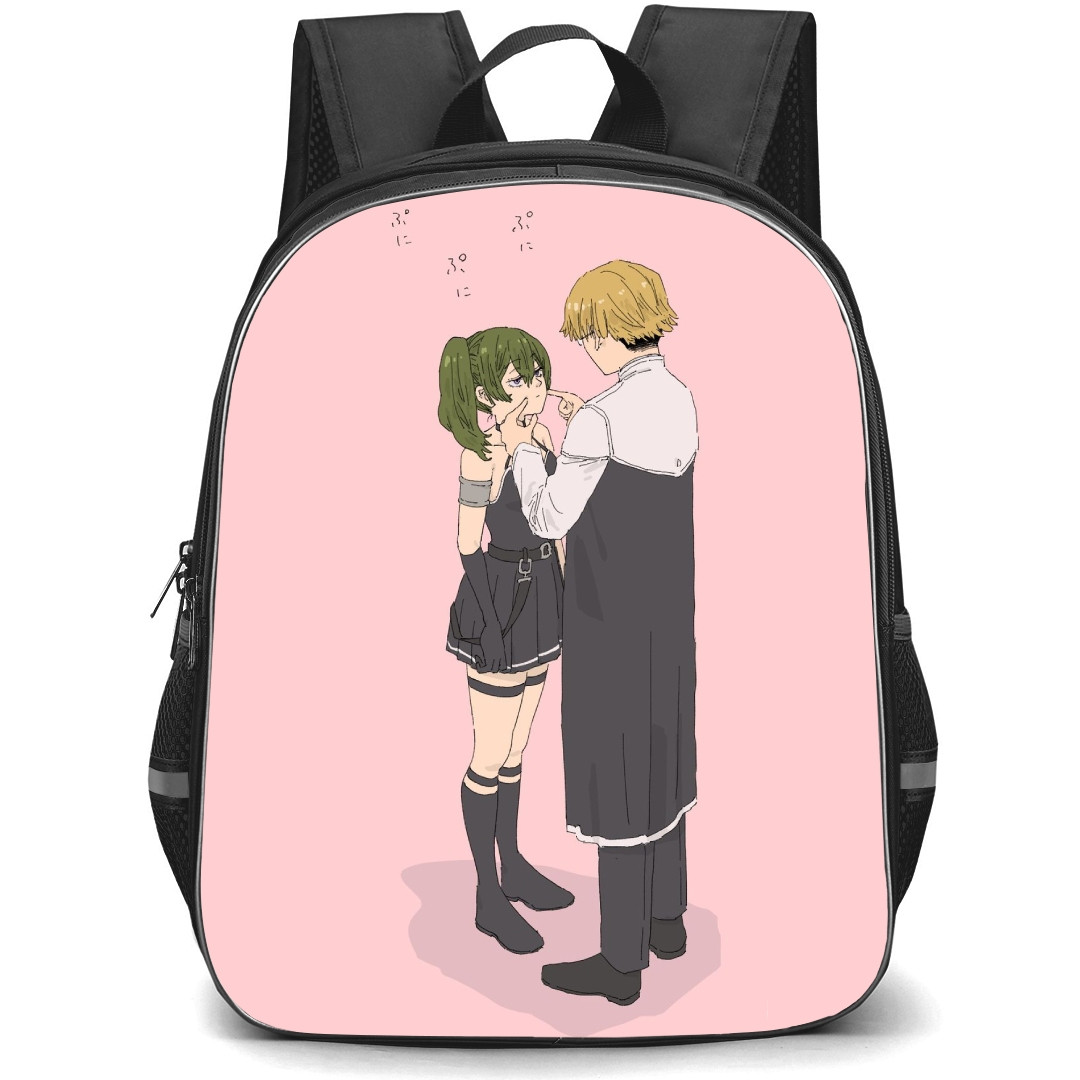 Beyond Journey's End Ubel Backpack StudentPack - Ubel Land Pink Background