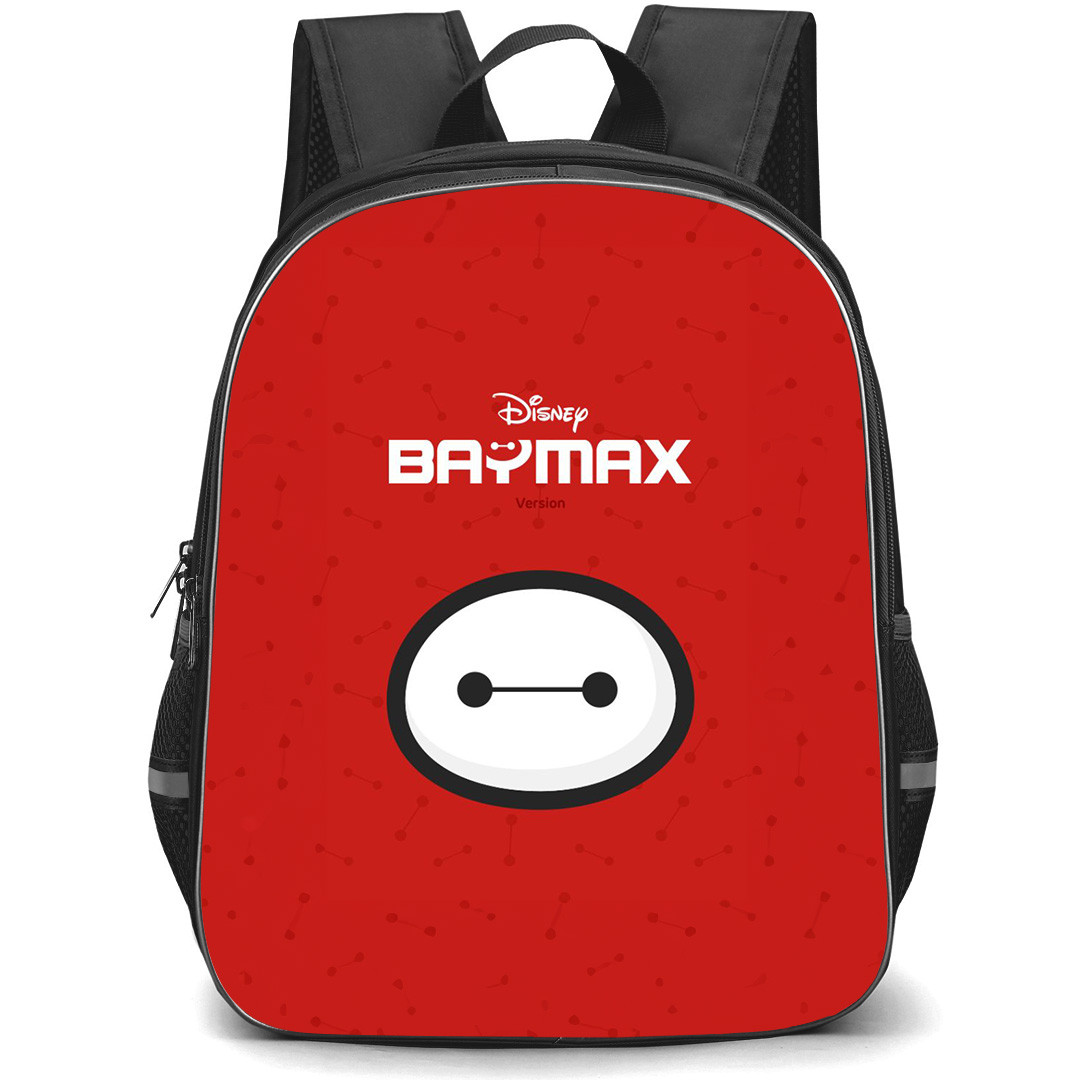 Big Hero 6 Baymax School Backpack StudentPack - Baymax Avatar Disney Logo
