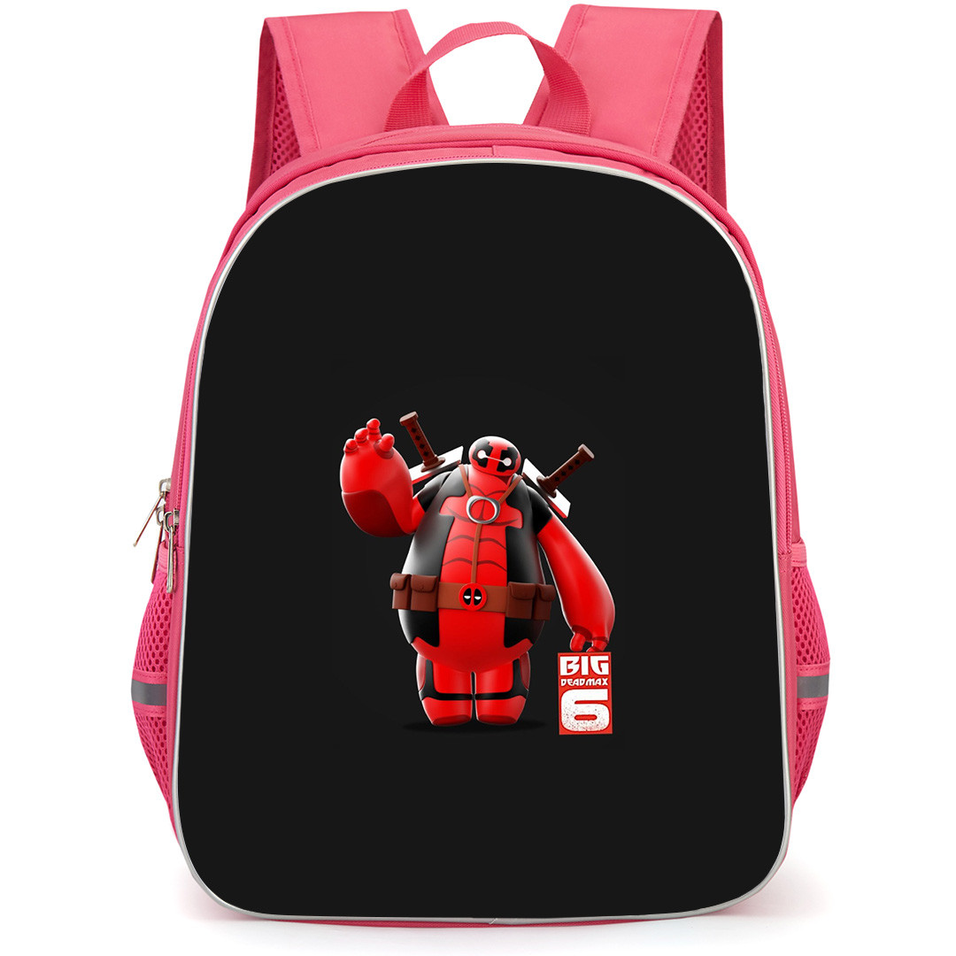 Big Hero 6 Baymax School Backpack StudentPack - Baymax Deadmax