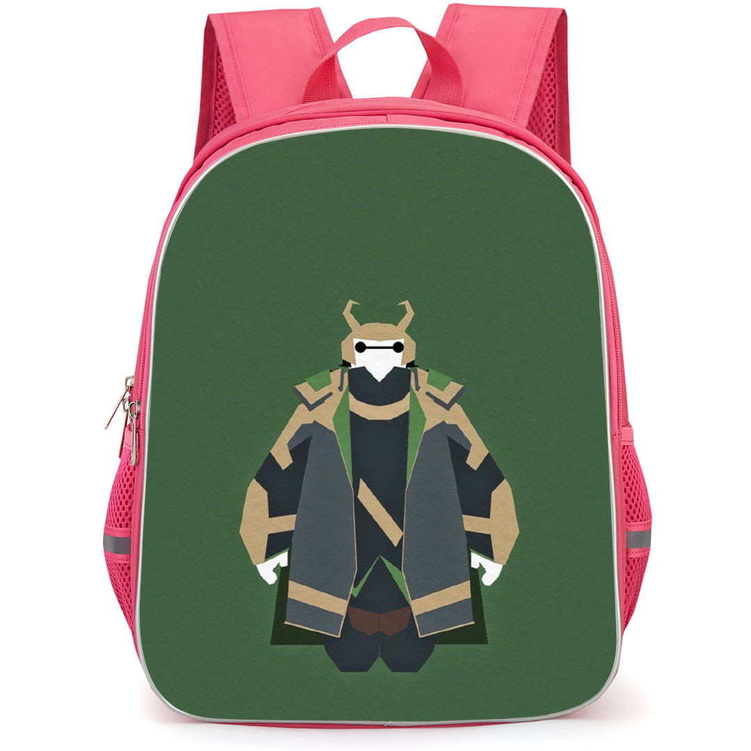 Big Hero 6 Baymax School Backpack StudentPack - Baymax Loki Costume