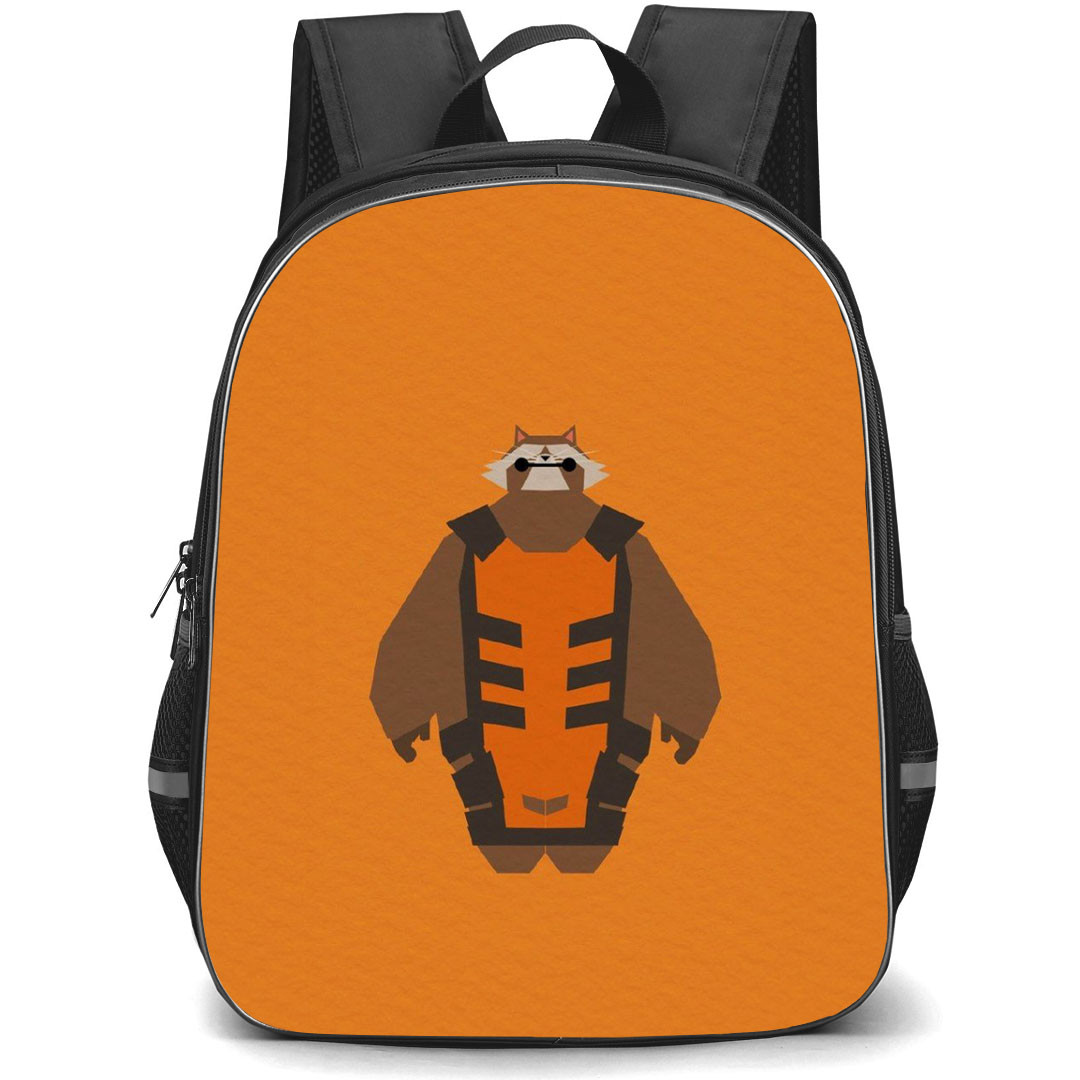 Big Hero 6 Baymax School Backpack StudentPack - Baymax Rocket Costume