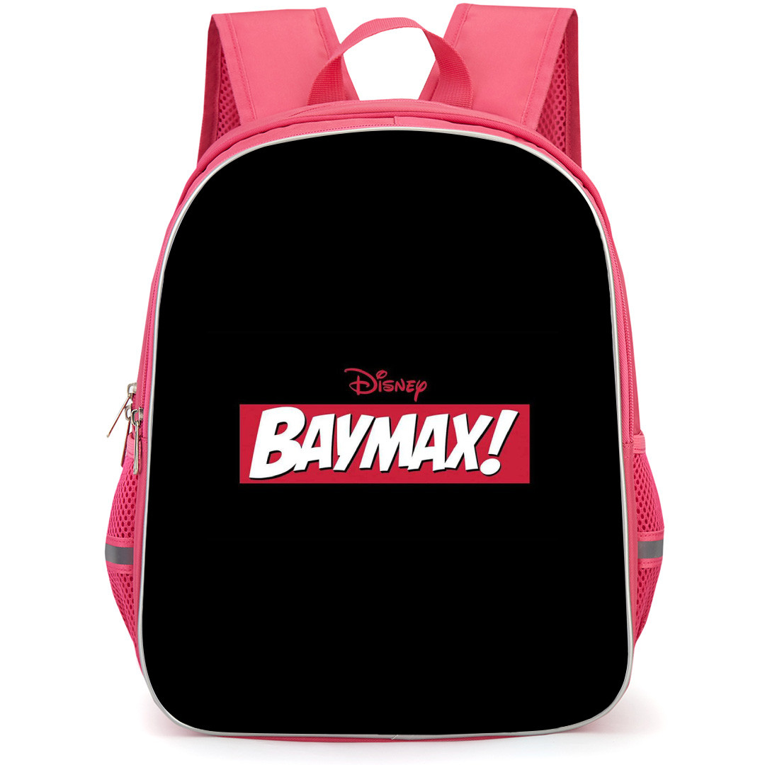 Big Hero 6 School Backpack StudentPack - Big Hero 6 Baymax Series Logo