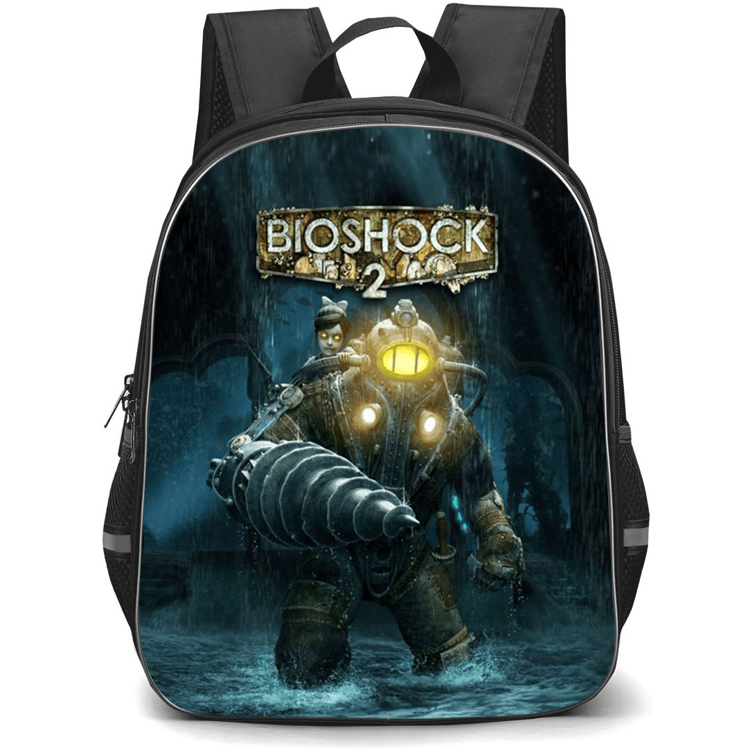 Bioshock Backpack School Bag StudentPack - Bioshock 2 Game Cover