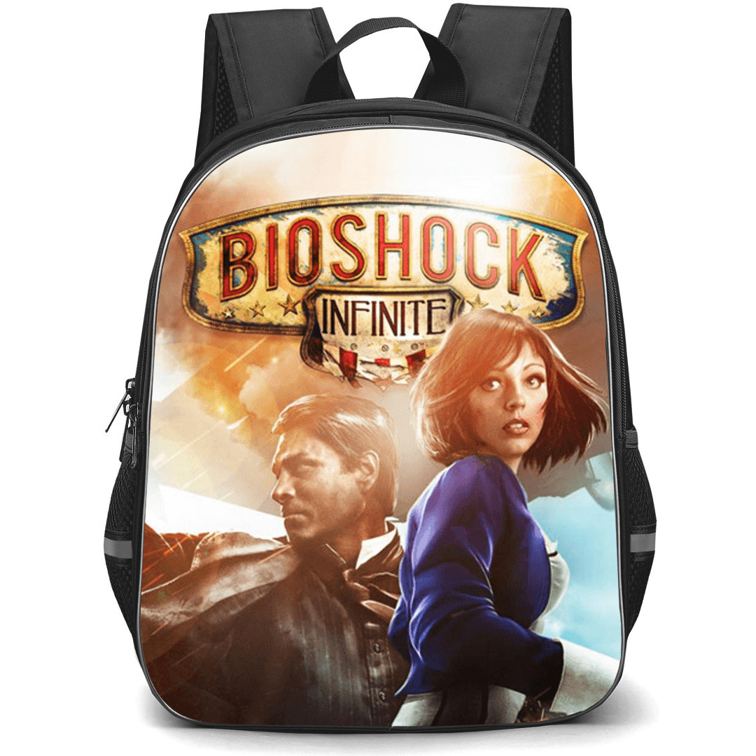 Bioshock Infinite Backpack School Bag StudentPack - Bioshock Infinite Fading Light Game Cover Art