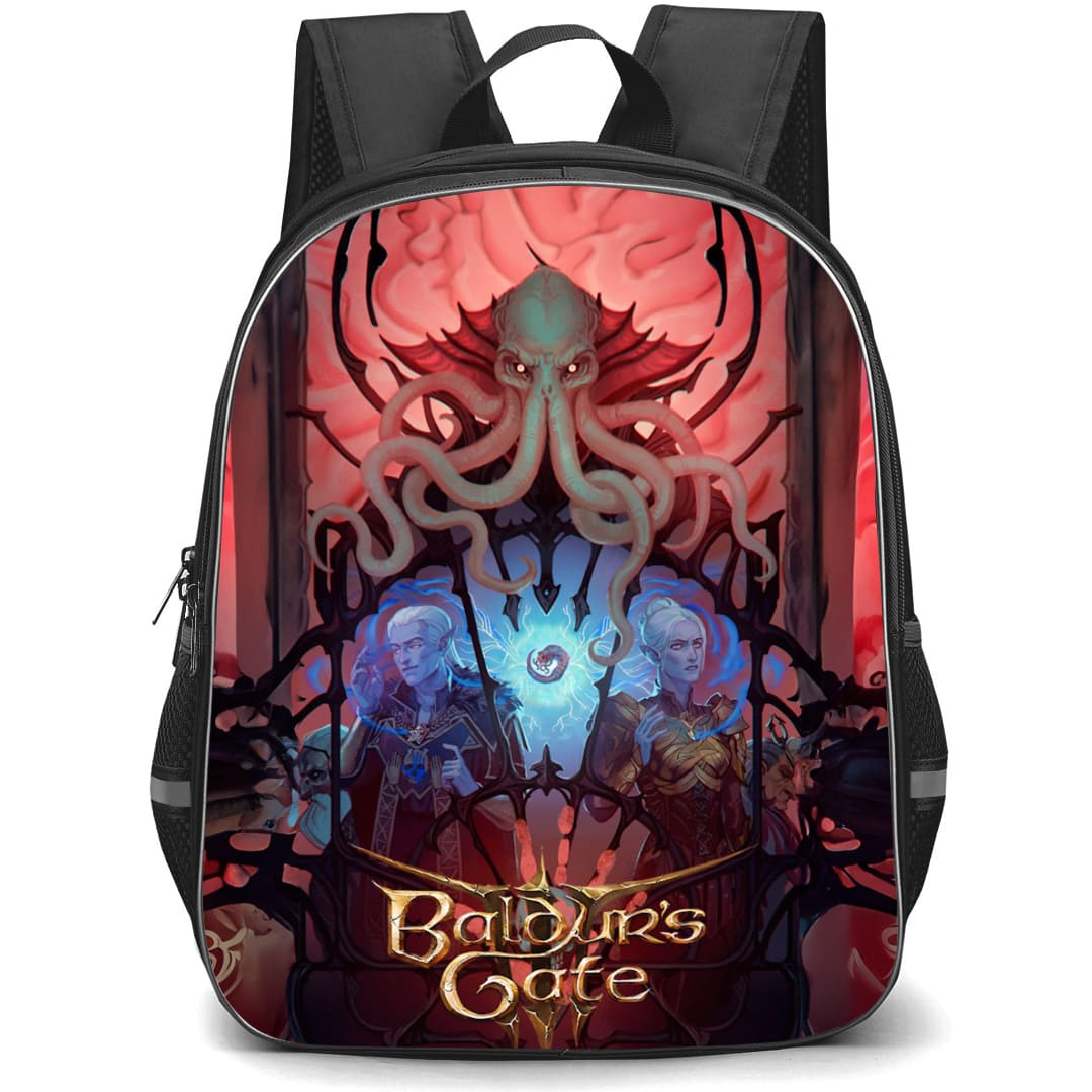 Baldur's Gate Backpack School Bag StudentPack - Baldur's Gate Comic Art Poster