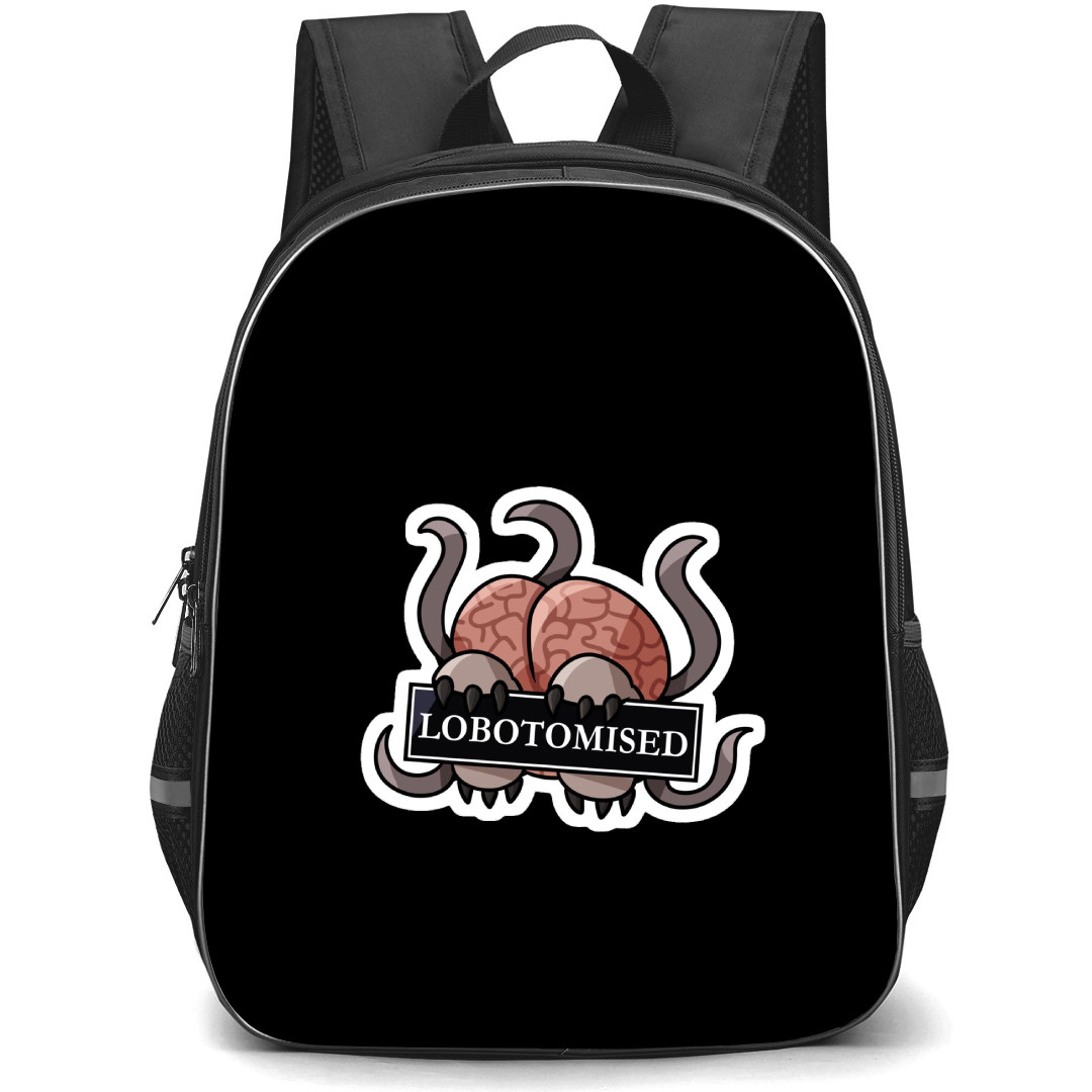 Baldur's Gate Backpack School Bag StudentPack - Baldur's Gate Lobotomised Sticker