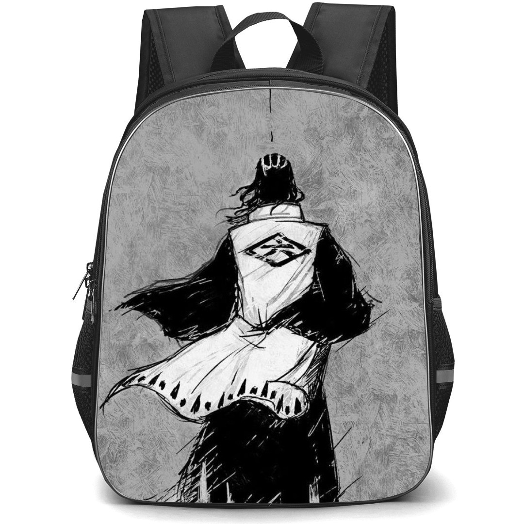 Bleach Byakuya Kuchiki Backpack StudentPack - Byakuya Kuchiki Back Portrait Illustration