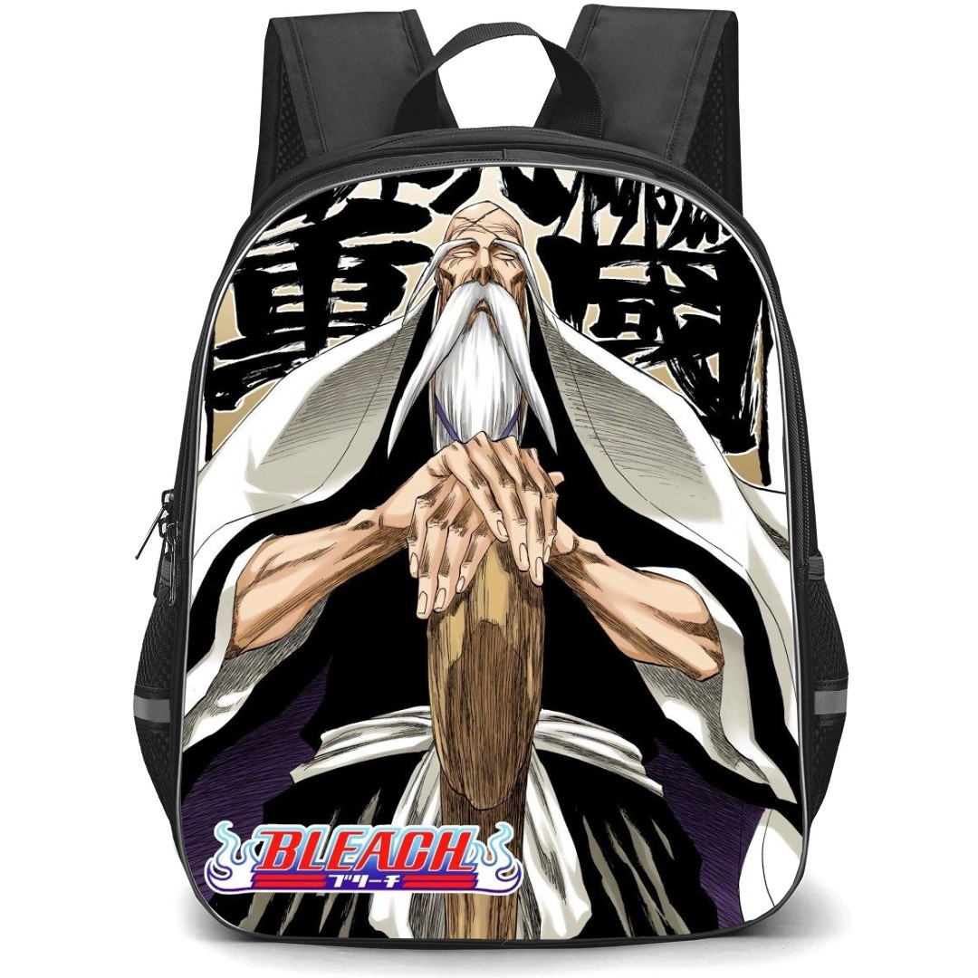 Bleach Genryusai Shigekuni Yamamoto Backpack StudentPack - Genryusai Shigekuni Yamamoto Character Series Comic Art