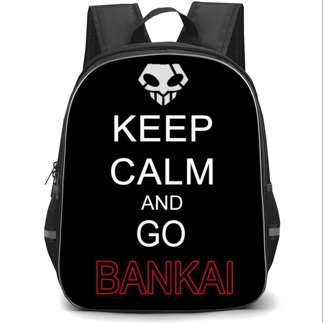 Bleach Backpack StudentPack - Keep Calm And Go Bankai