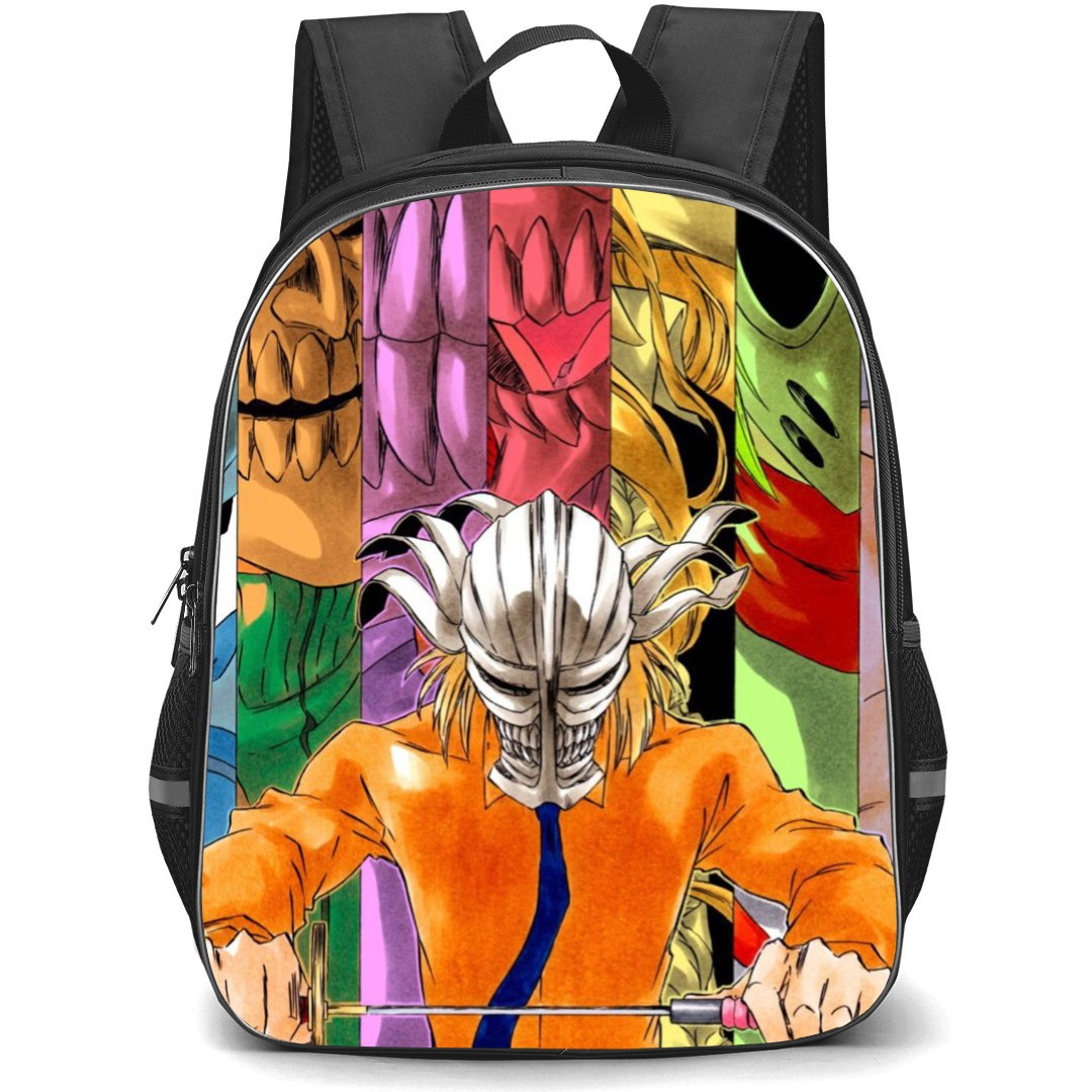 Bleach Shinji Hirako Backpack StudentPack - Shinji Hirako With Hollow Mask Comic Art