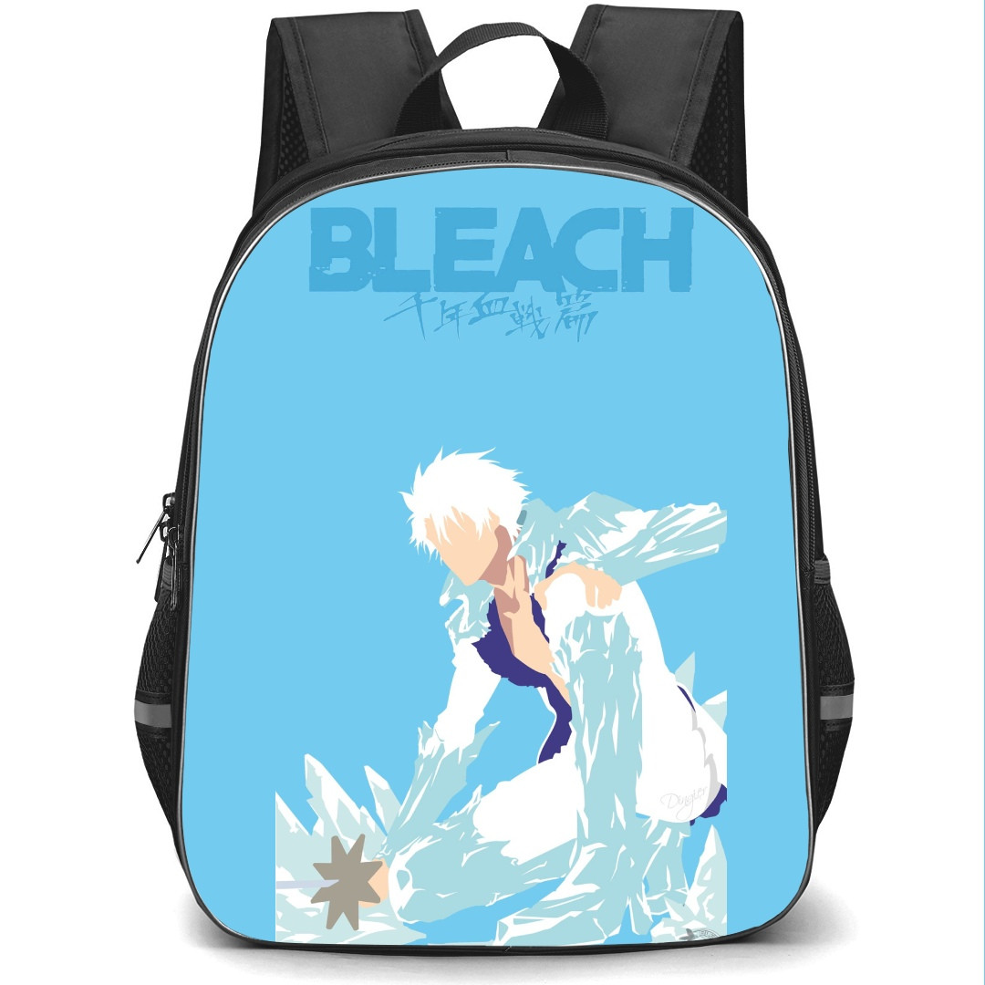 Bleach Toshiro Hitsugaya Backpack StudentPack - Toshiro Hitsugaya Attack Mode Minimalist