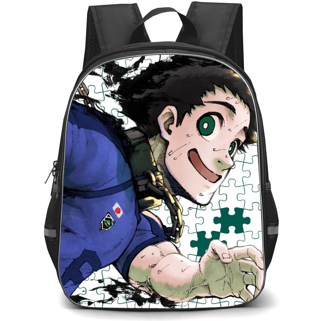 Blue Lock Aoshi Tokimitsu Backpack StudentPack - Aoshi Tokimitsu Portrait Comic Art
