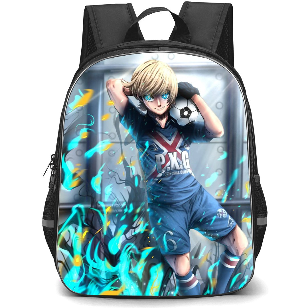 Blue Lock Charles Chevalier Backpack StudentPack - Charles Chevalier Holding Football Poster