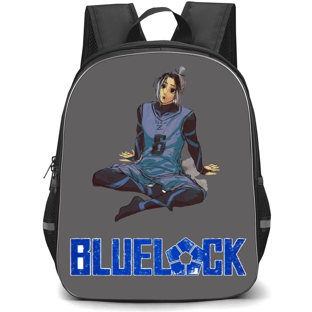 Blue Lock Gin Gagamaru Backpack StudentPack - Gin Gagamaru Sitting Sticker Comic Art