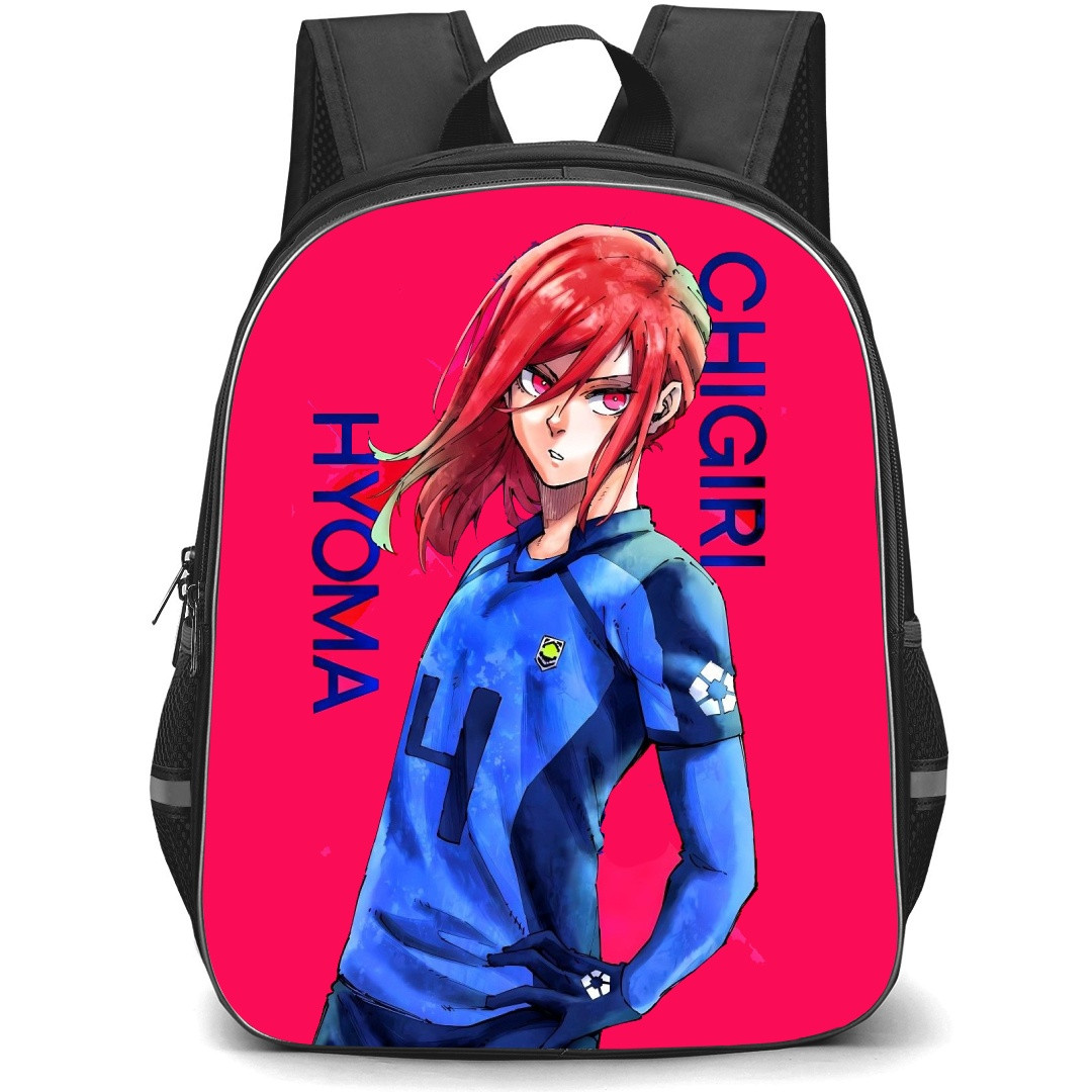 Blue Lock Hyoma Chigiri Backpack StudentPack - Hyoma Chigiri Character Series Comic Art