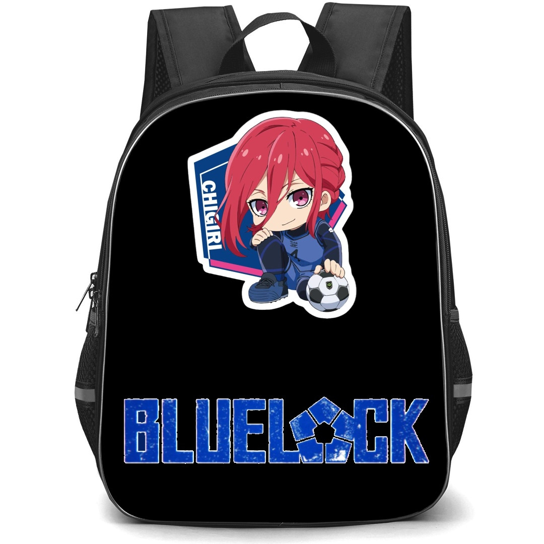 Blue Lock Hyoma Chigiri Backpack StudentPack - Hyoma Chigiri Sitting Sticker