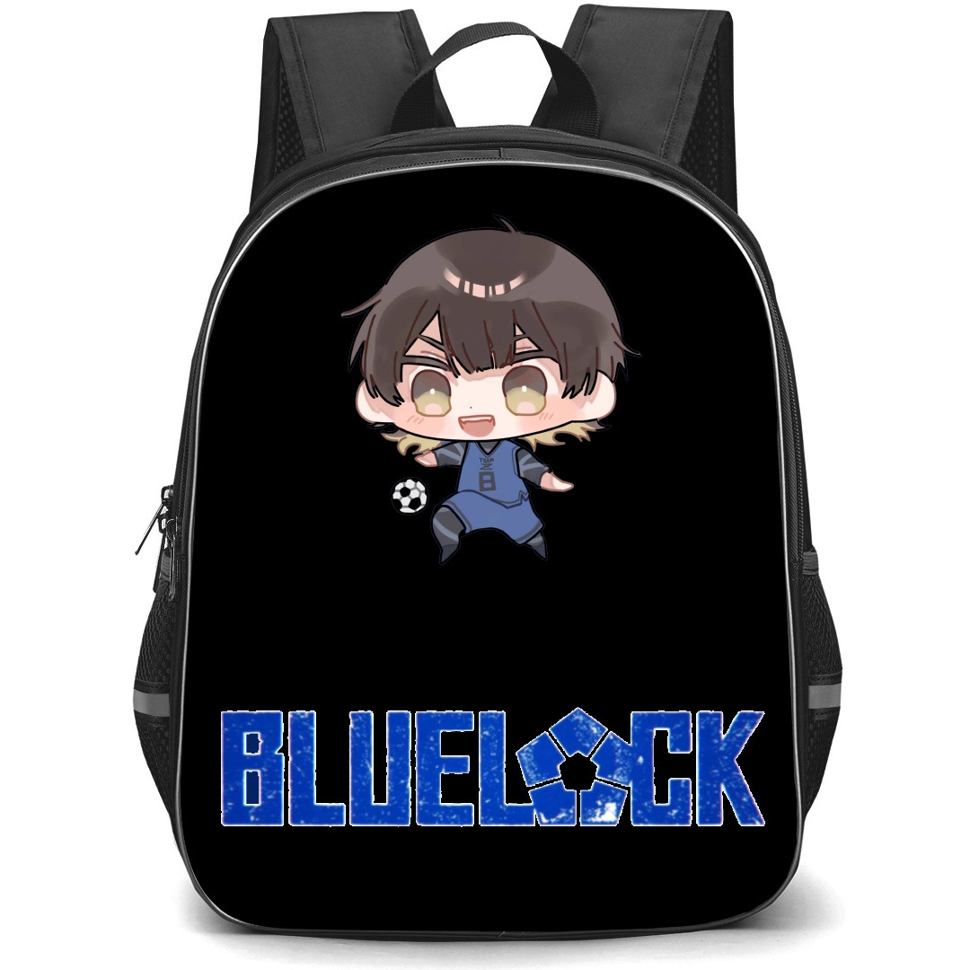 Blue Lock Meguru Bachira Backpack StudentPack - Meguru Bachira Playing Chibi Art Sticker