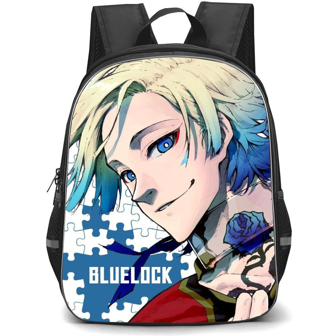 Blue Lock Michael Kaiser Backpack StudentPack - Michael Kaiser Portrait Comic Art
