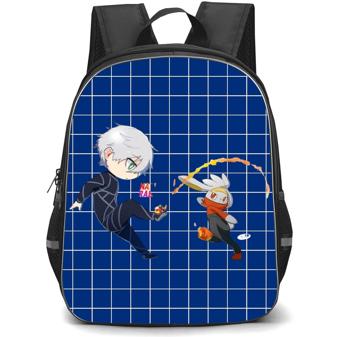 Blue Lock Seishiro Nagi Backpack StudentPack - Seishiro Nagi Crossover Raboot Sticker