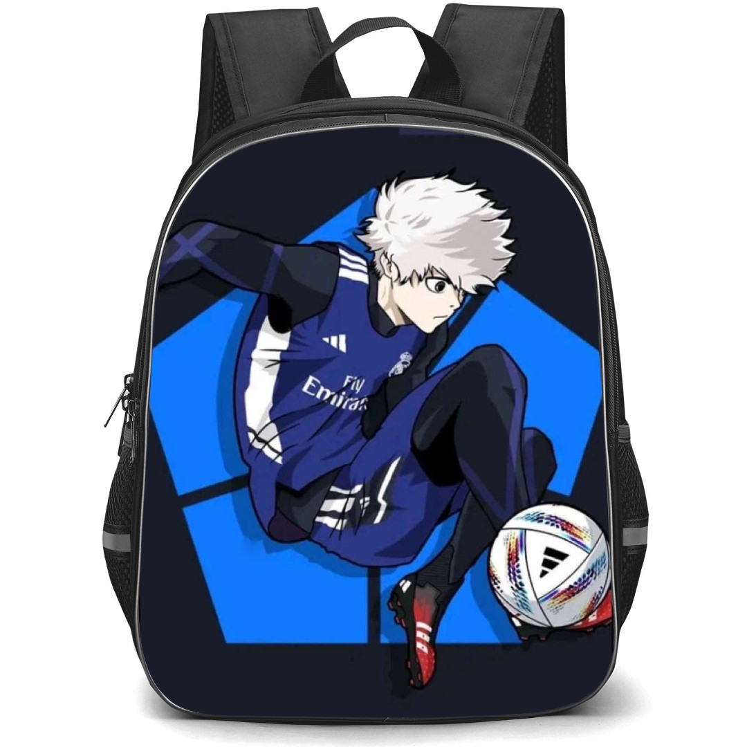 Blue Lock Seishiro Nagi Backpack StudentPack - Seishiro Nagi Jumping Comic Art