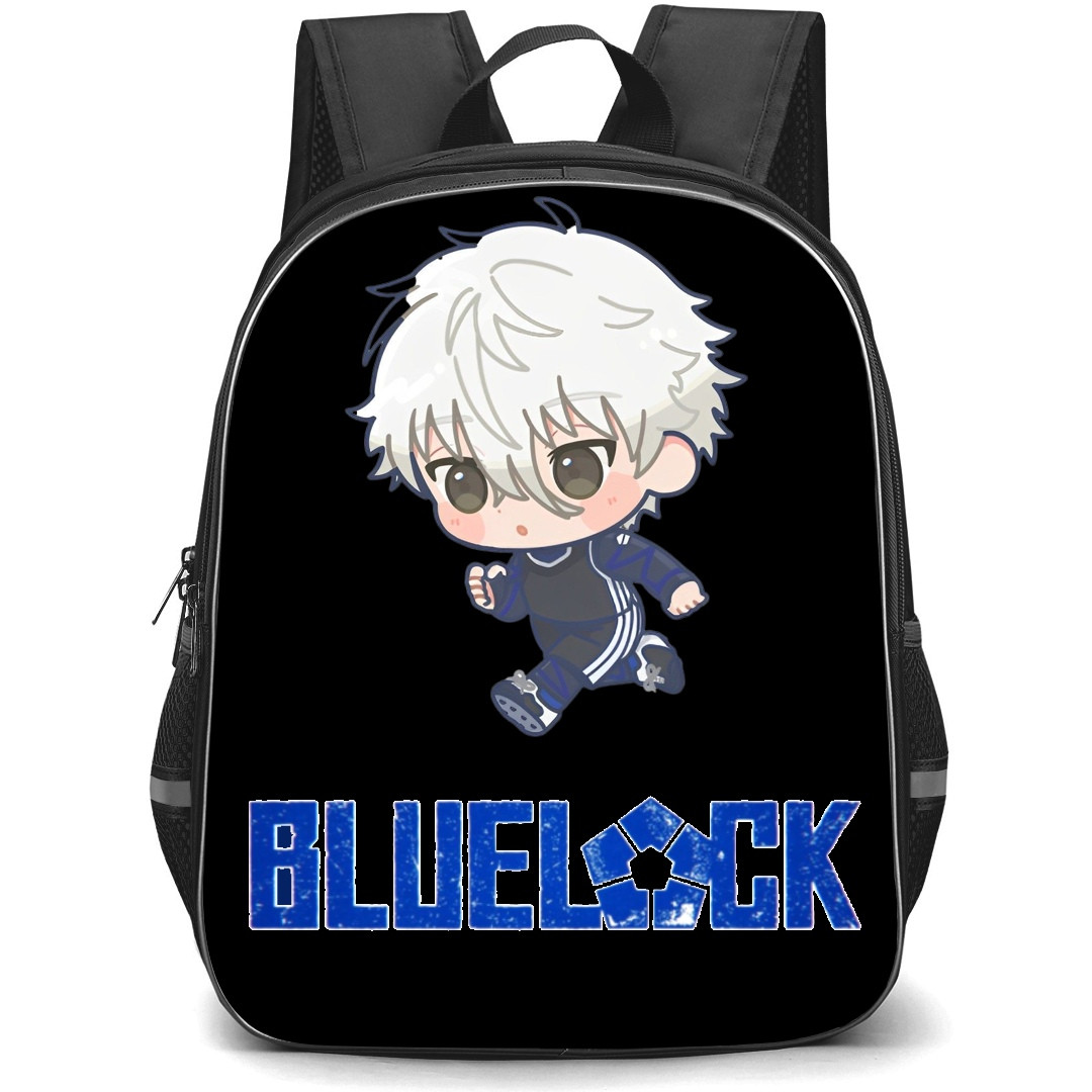 Blue Lock Seishiro Nagi Backpack StudentPack - Seishiro Nagi Running Chibi Art Sticker