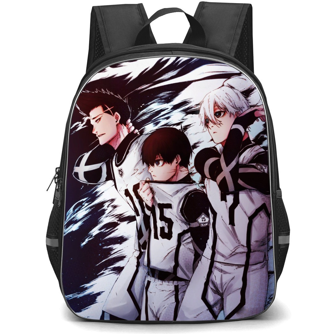Blue Lock Backpack StudentPack - Team White Side Portrait