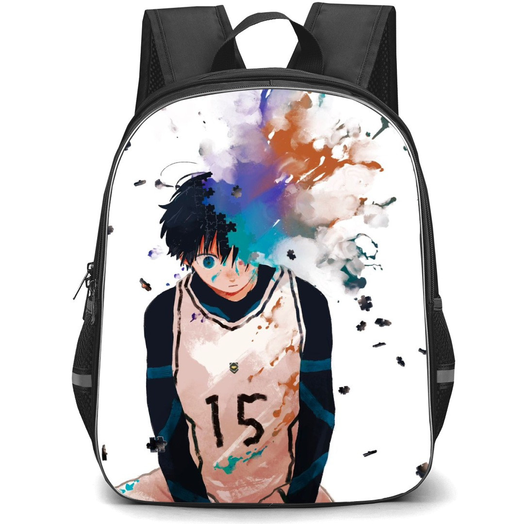 Blue Lock Yoichi Isagi Backpack StudentPack - Yoichi Isagi Metavision Illustration