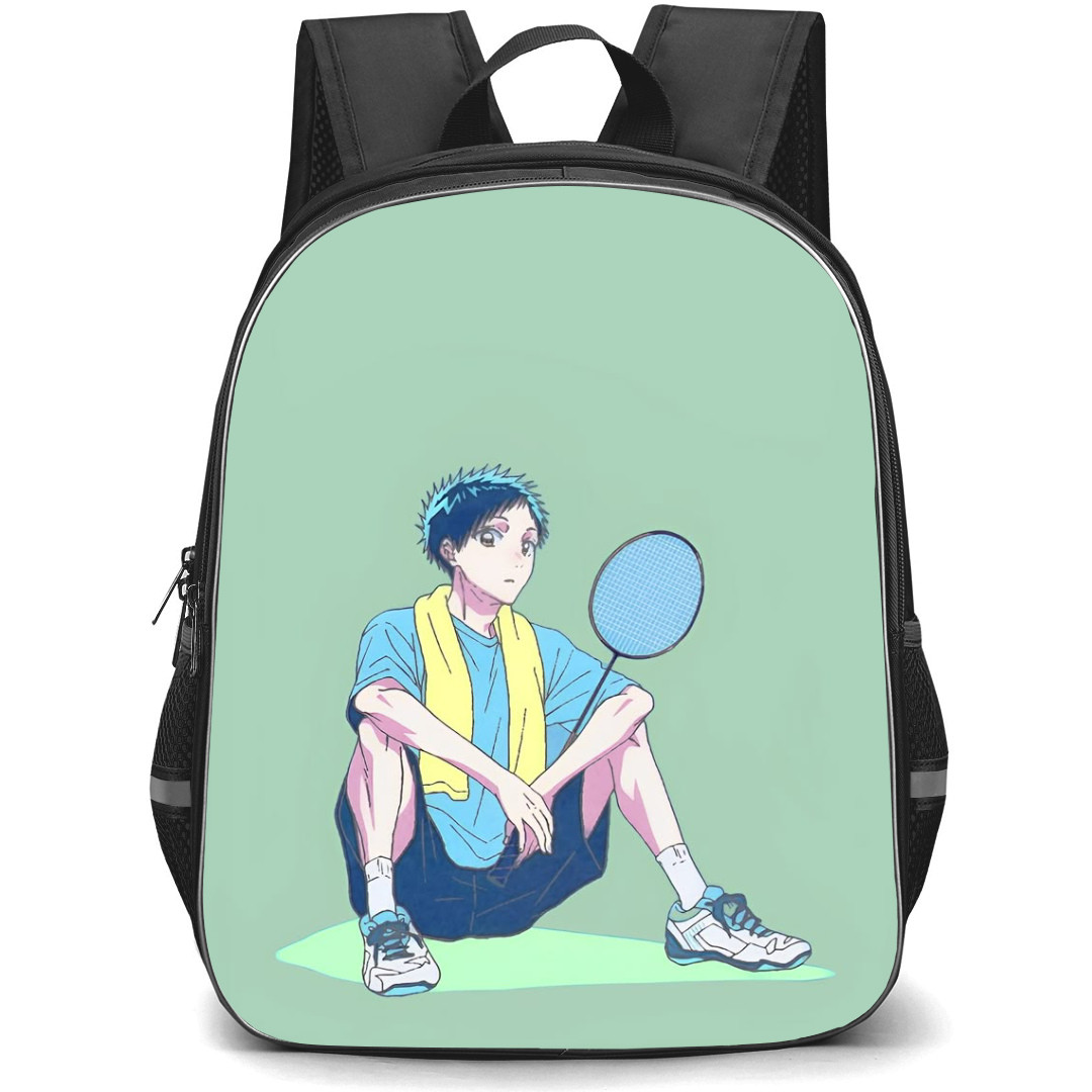 Blue Box Taiki Inomata Backpack StudentPack - Taiki Inomata On Frog Coat Records Album Cover Poster