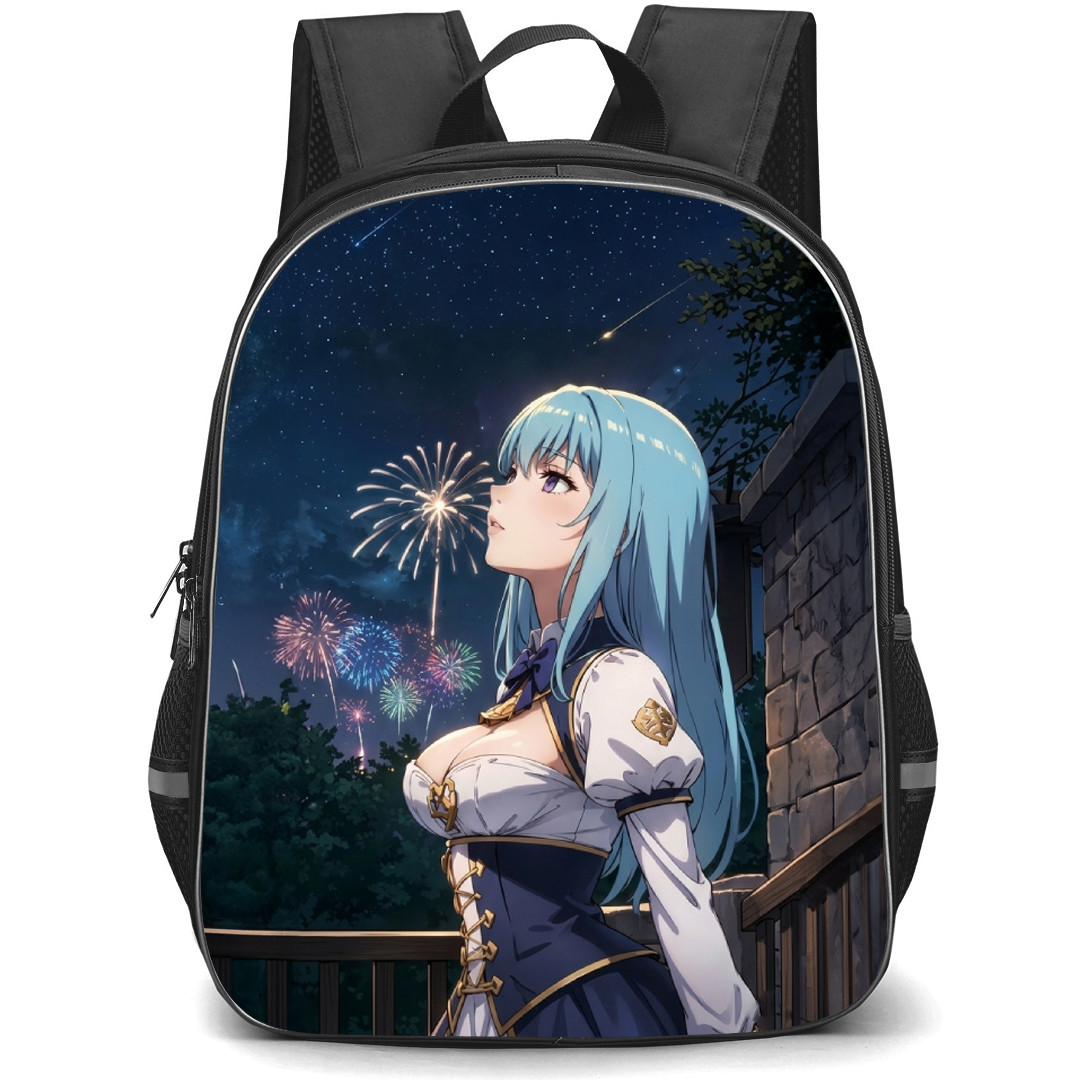 Berserk Of Gluttony Eris Seifort Backpack School Bag StudentPack - Eris Seifort Fireworks Portrait