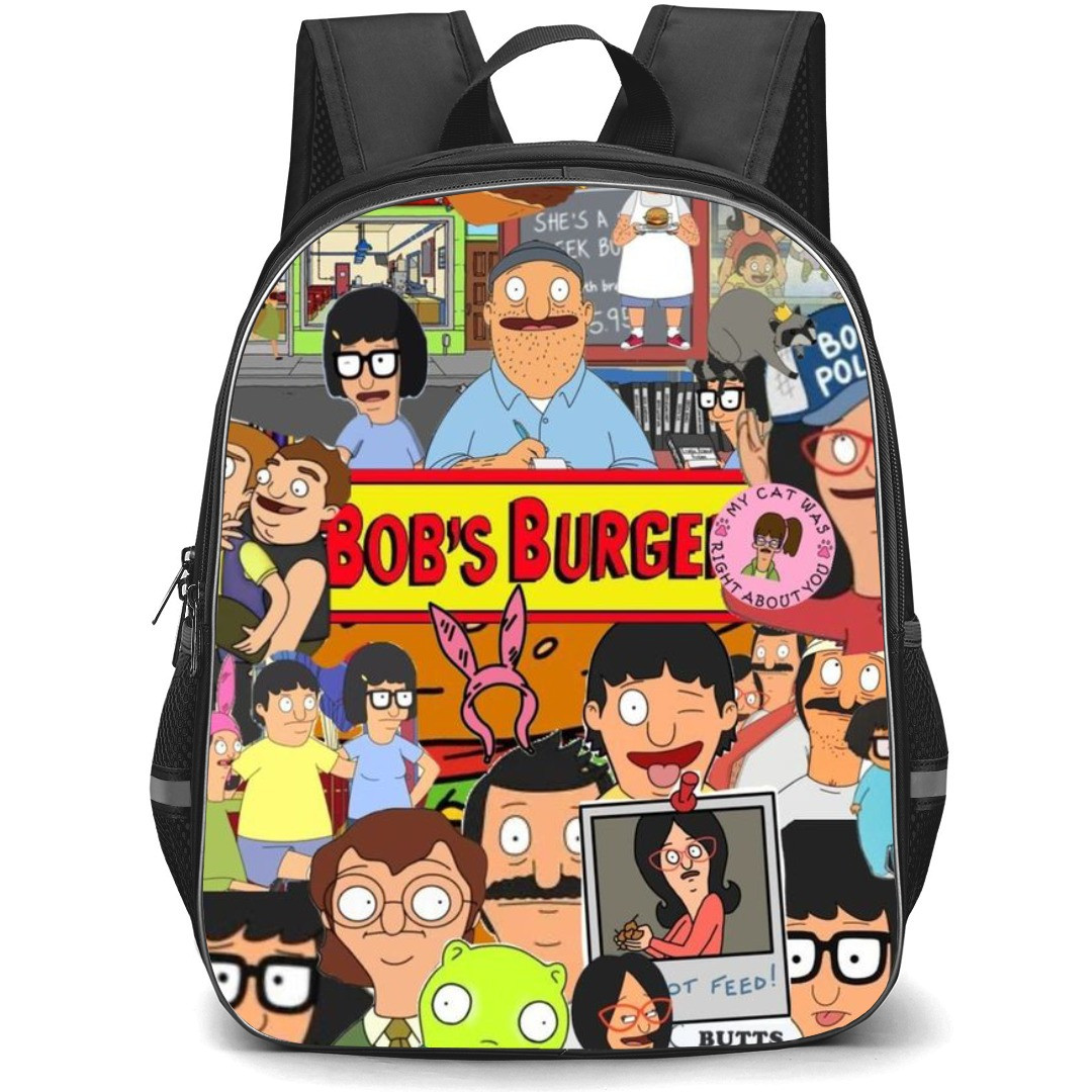 Bob's Burger Backpack StudentPack - Characters Avatar Collage