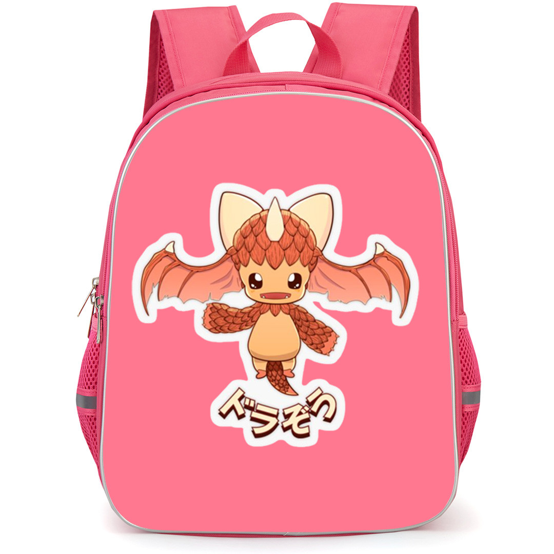 Bofuri I Don't Want to Get Hurt so I'll Max Out My Defense Dorazou Backpack School Bag StudentPack - Dorazou Mascot Dragon Sticker