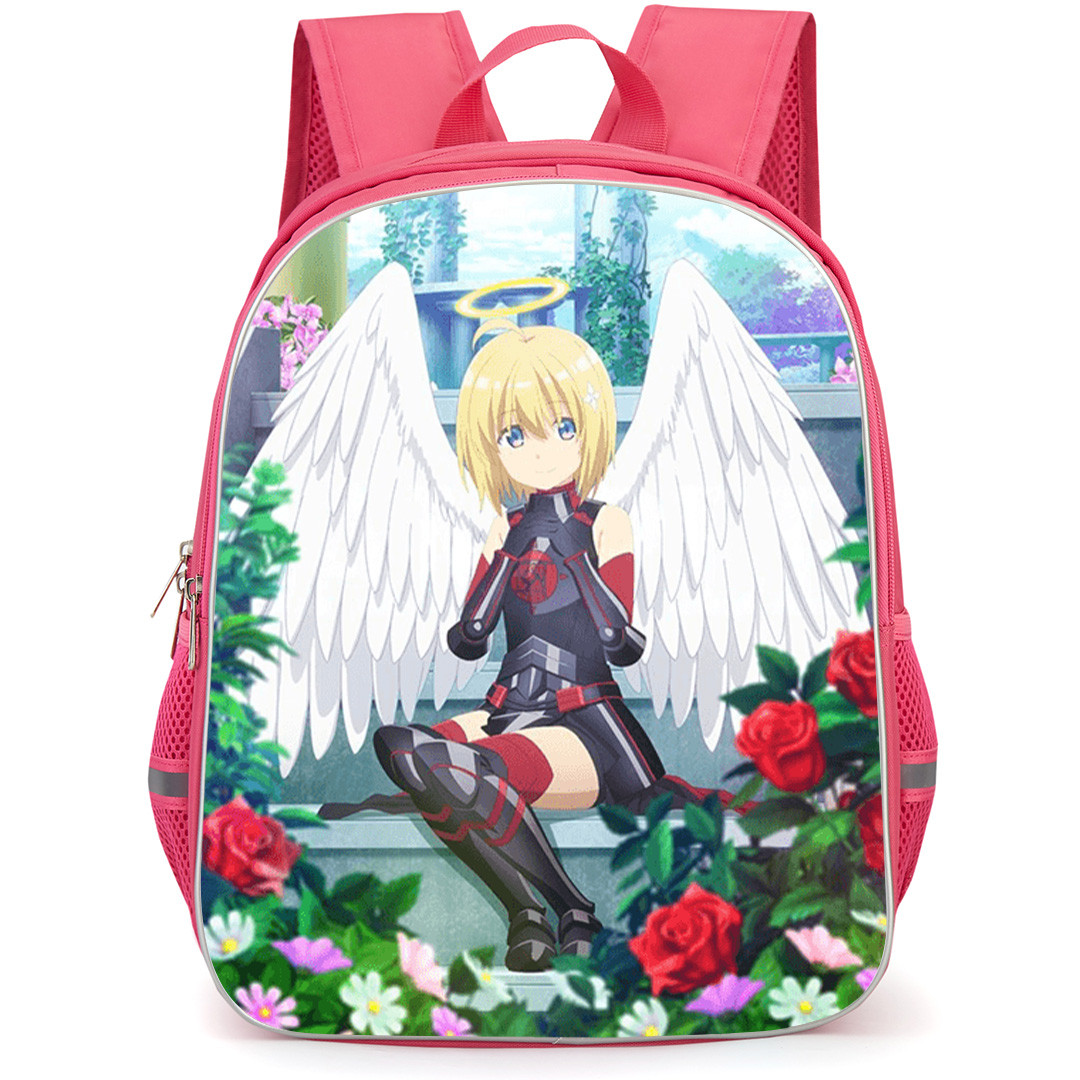 Bofuri I Don't Want to Get Hurt so I'll Max Out My Defense Maple Backpack School Bag StudentPack - Maple Large White Wings Poster