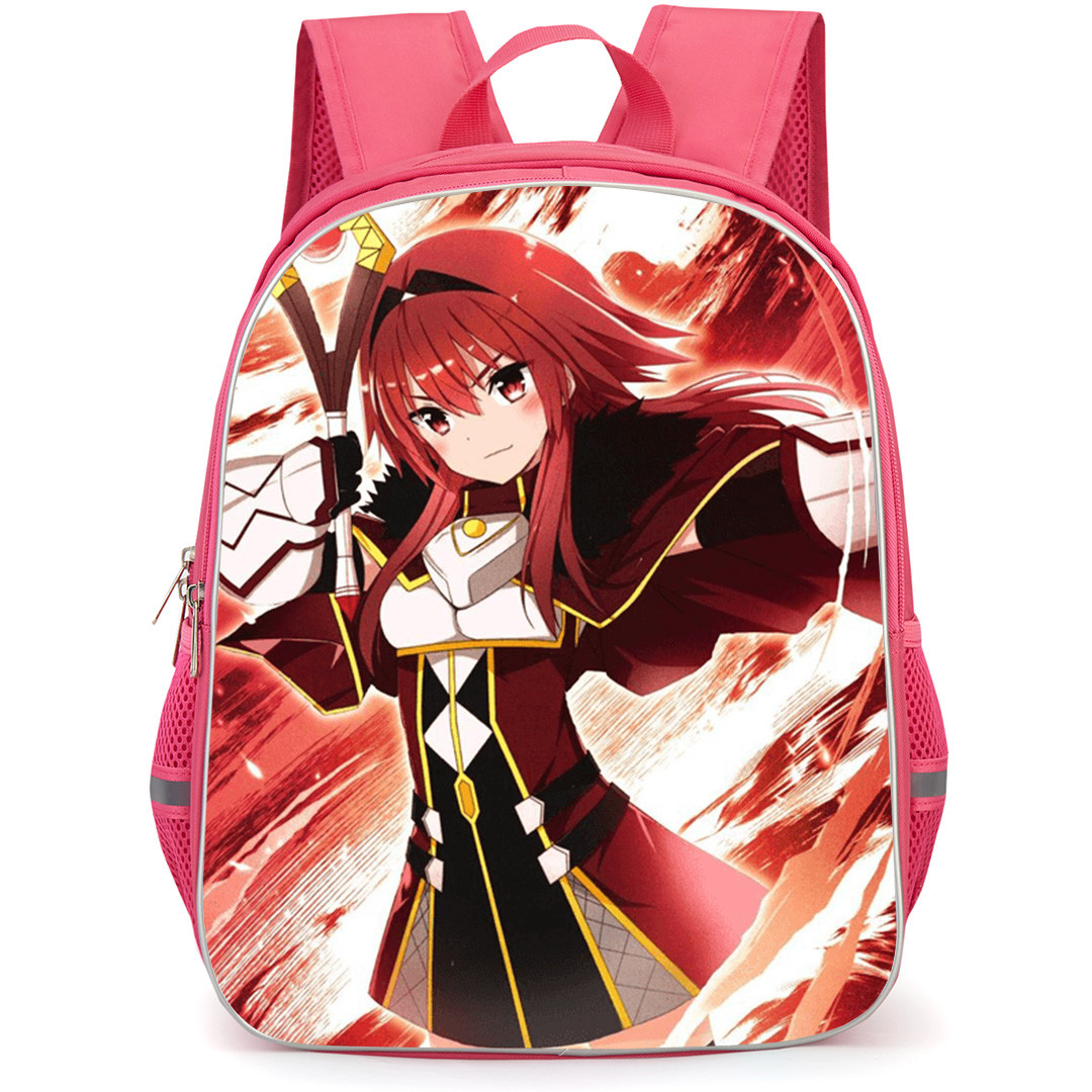 Bofuri I Don't Want to Get Hurt so I'll Max Out My Defense Mii Backpack School Bag StudentPack - Mii Show Wielding Fire Magic Poster