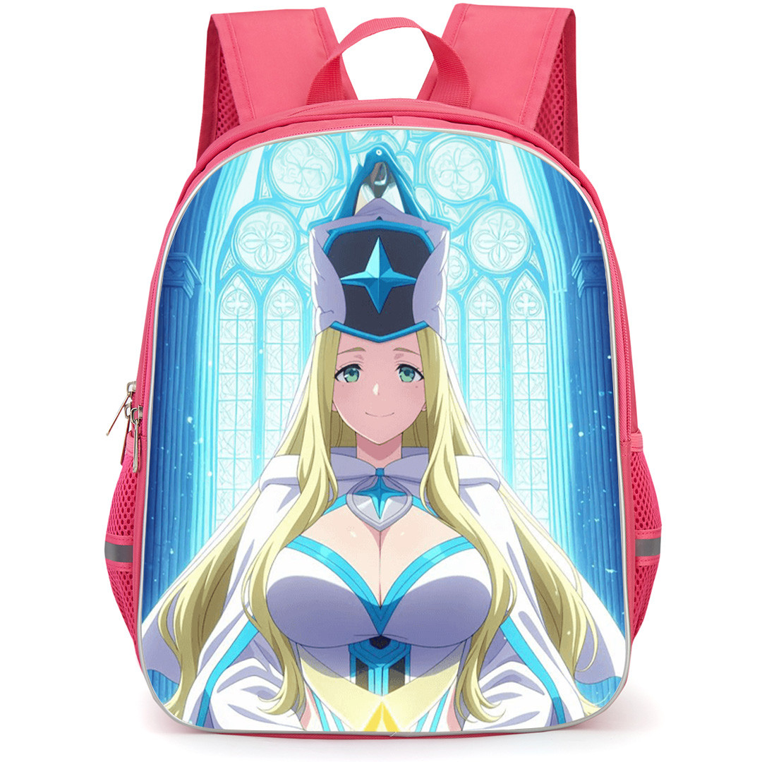 Bofuri I Don't Want to Get Hurt so I'll Max Out My Defense Misery Backpack School Bag StudentPack - Misery Long Blond Hair Artwork