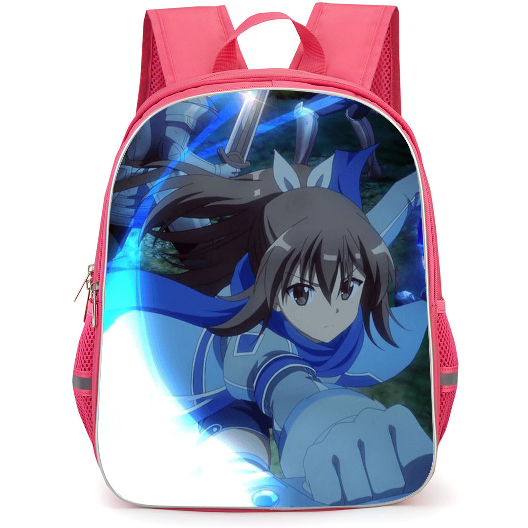 Bofuri I Don't Want to Get Hurt so I'll Max Out My Defense Sally Backpack School Bag StudentPack - Sally Combat Style Poster